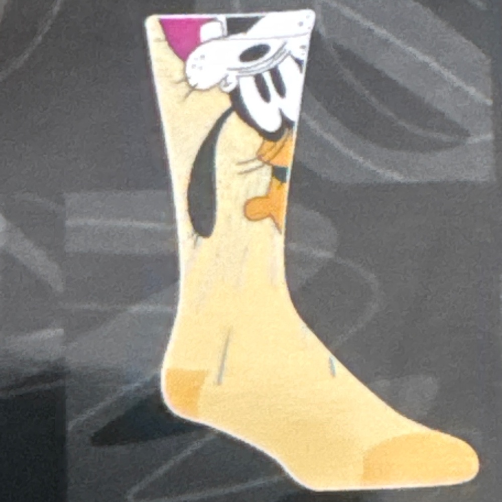 New Disney Goofy unisex crew socks